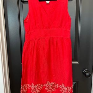 Izod Linen Embroidered summer dress